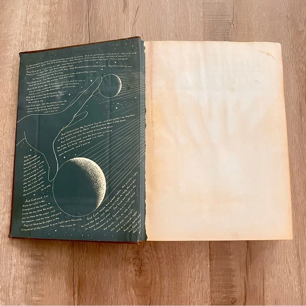 Vtg‎ 1939 Book First Edition, World Famous Paintings, 100 illustration Plates